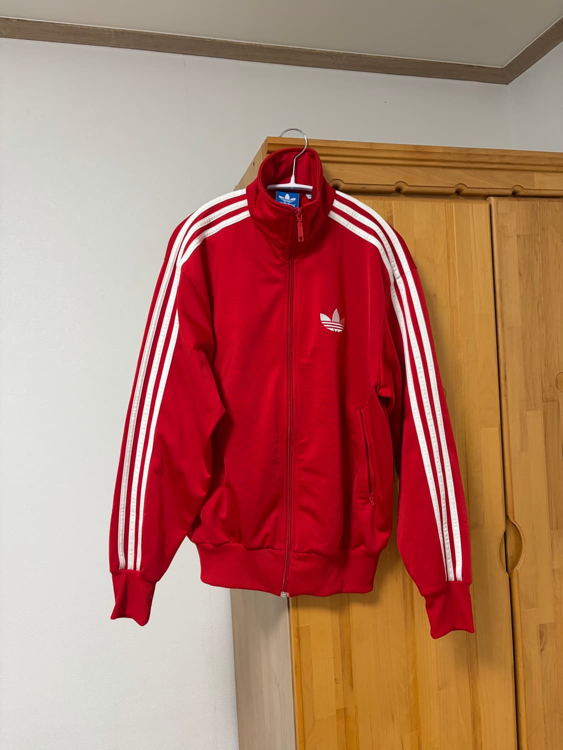 아디다스 구파 파이어버드 레드 빨흰 트랙탑 져지 상품이미지1