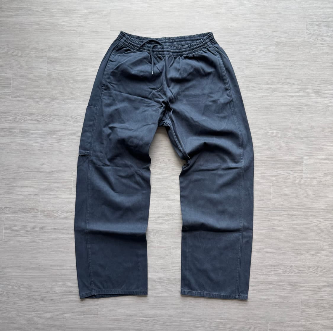 이지갭 사틴 카고팬츠 네이비 L 상품이미지1