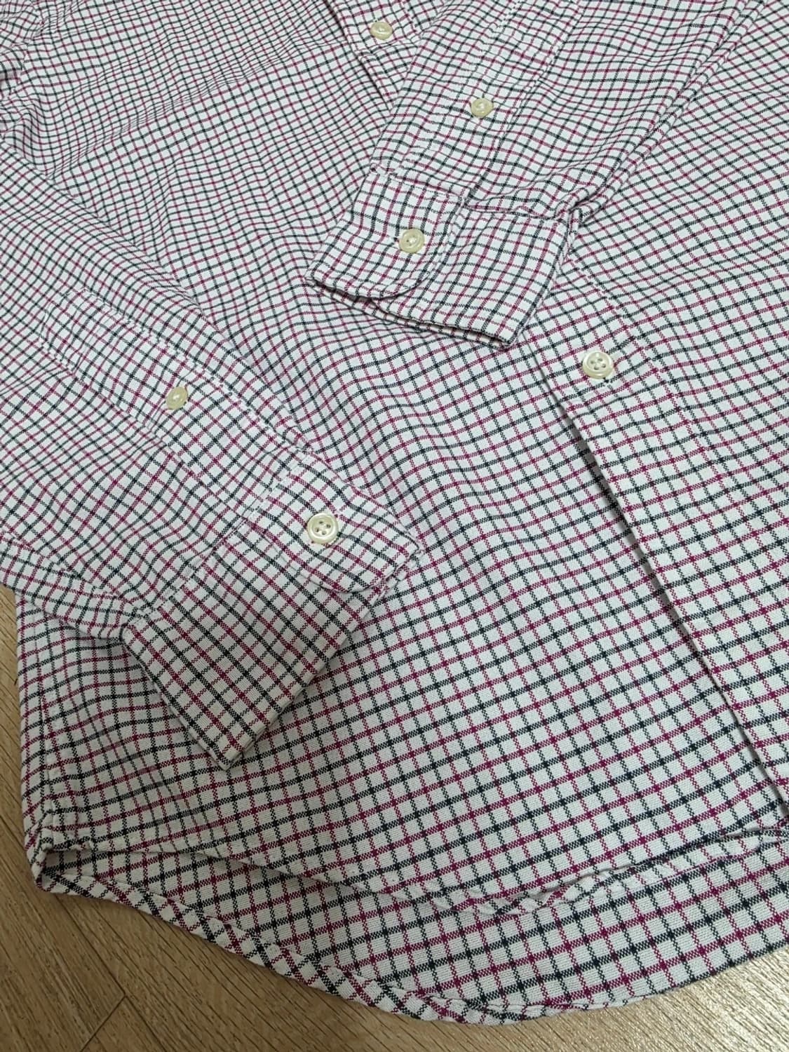 랄프로렌 여성 버튼다운 태터솔 체크 셔츠 상품이미지7