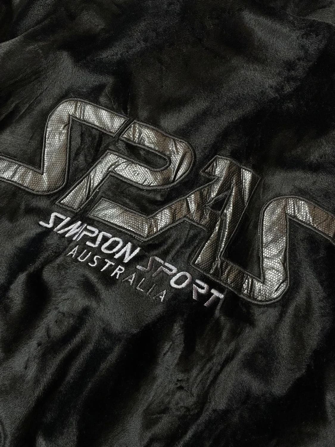 SIMPSON 00's 재팬 단모 블루종 자켓 PN6446 상품이미지5