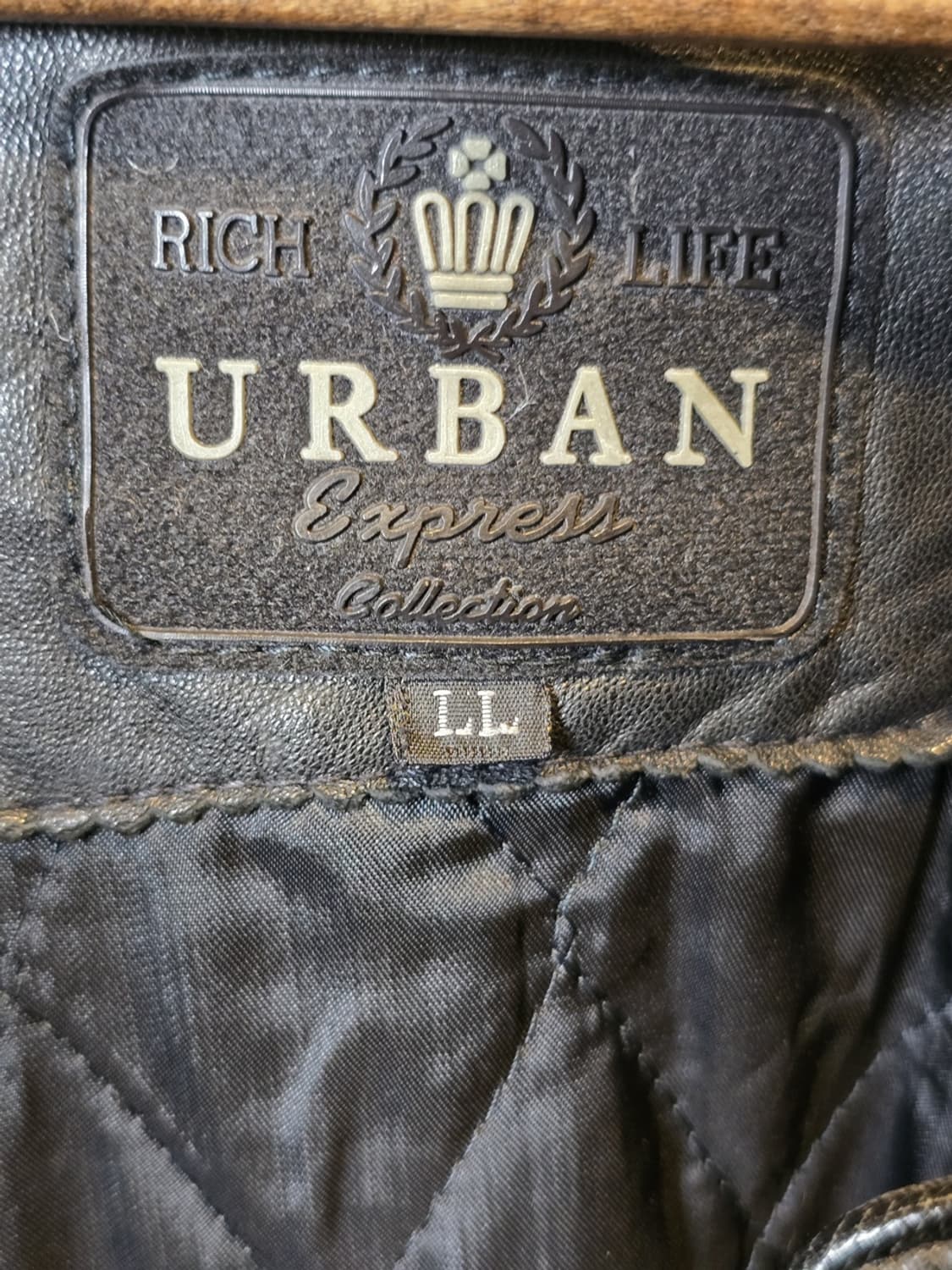 90s Urban Express Leather Jacket 상품이미지8