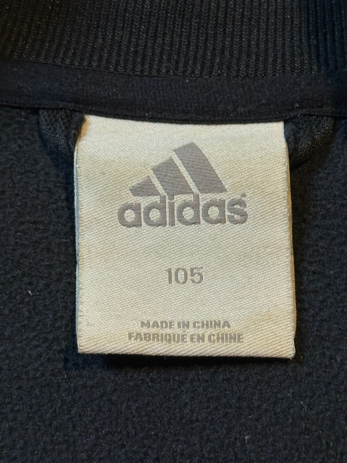 아디다스 ADIDAS 삼각로고 트랙탑 져지 검골 상품이미지5