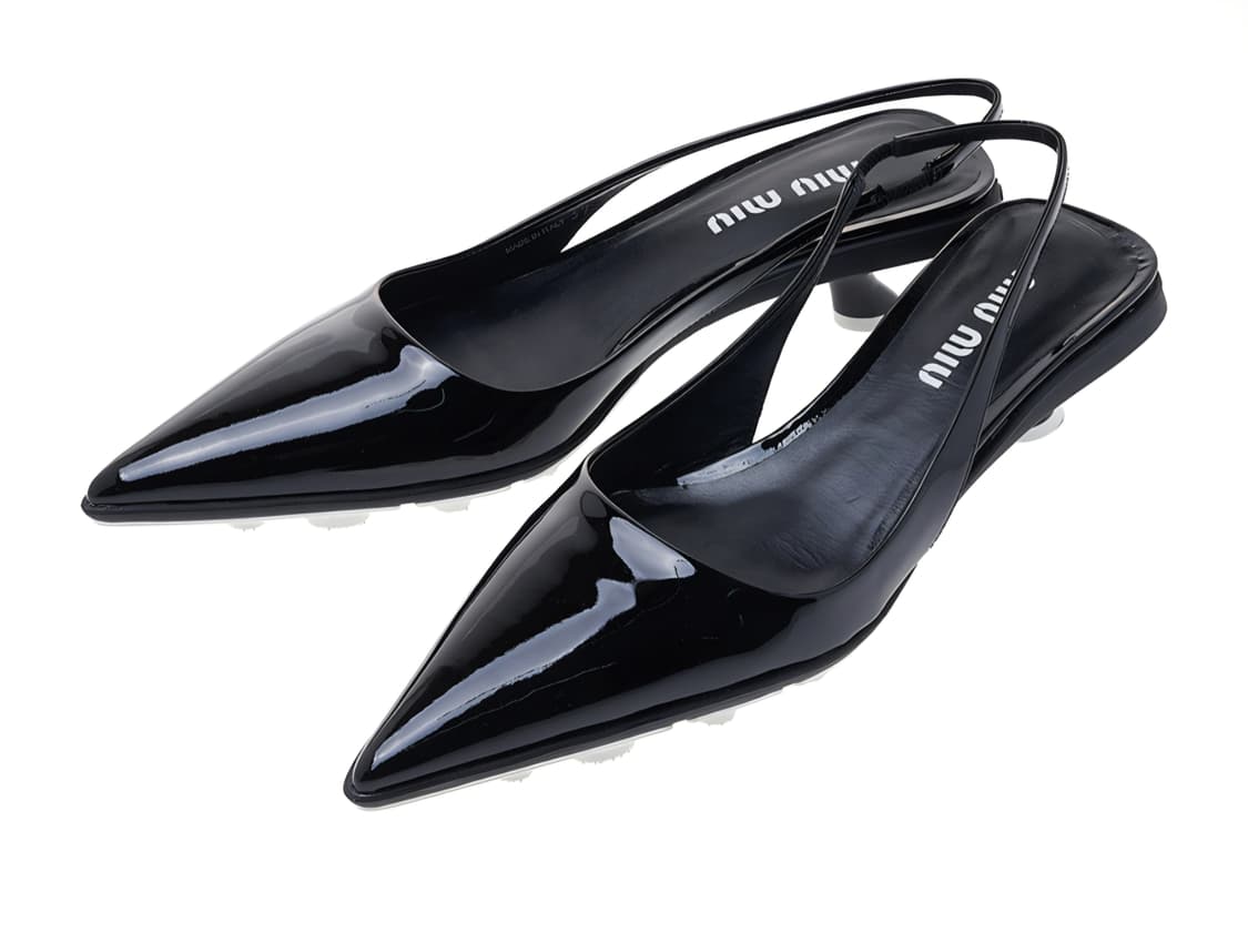 미우미우 키튼힐 블랙 37.5 상품이미지1