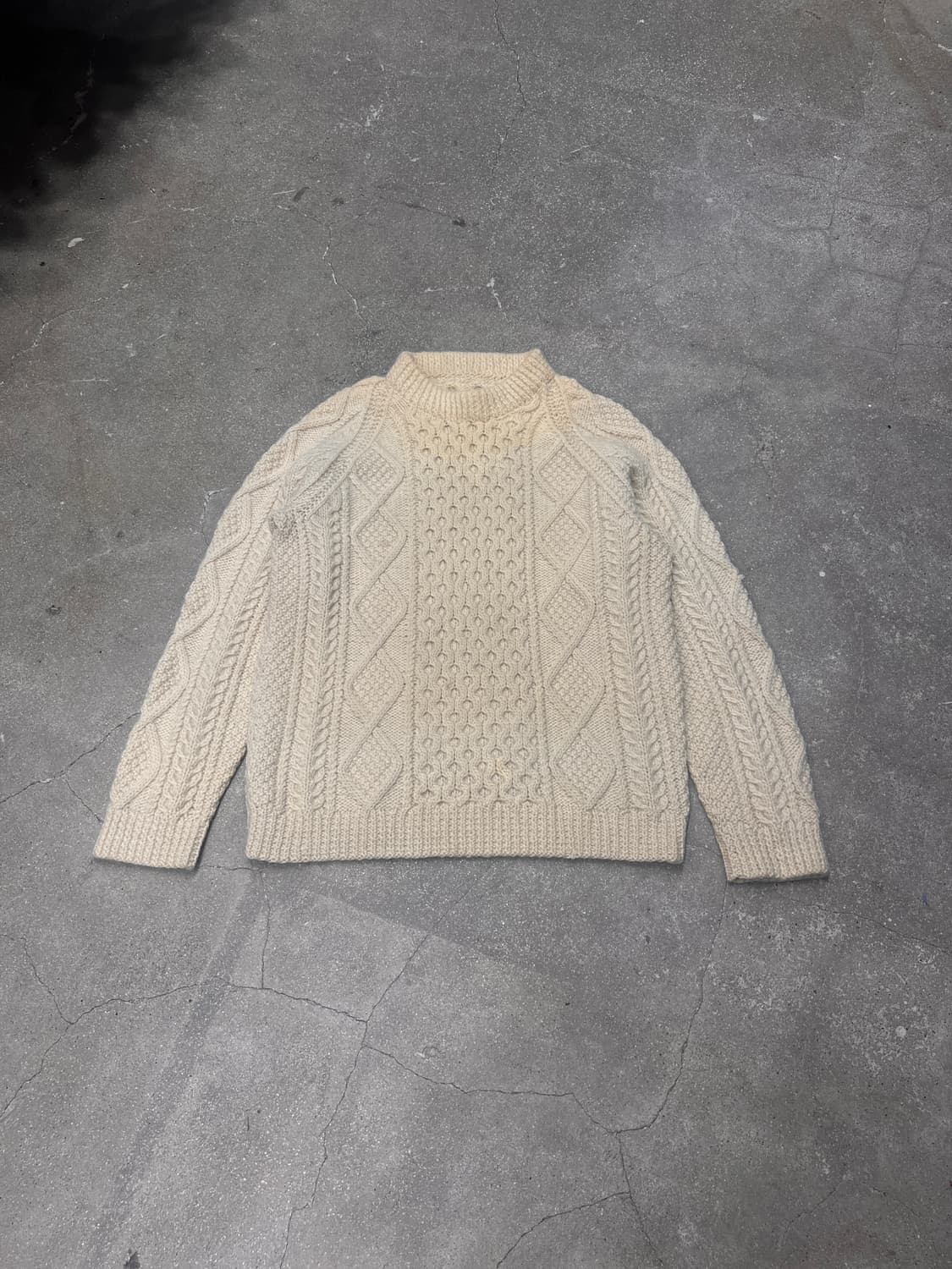 피셔맨 헤비 울 니트  상품이미지1