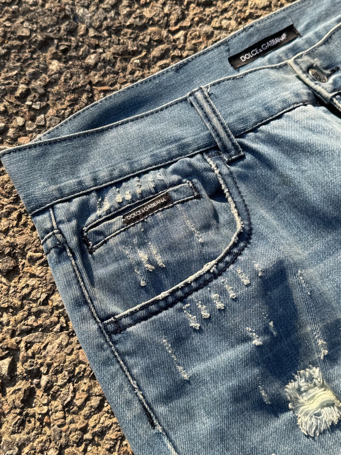Dolce & Gabbana – Distressed Denim Pants 상품이미지4