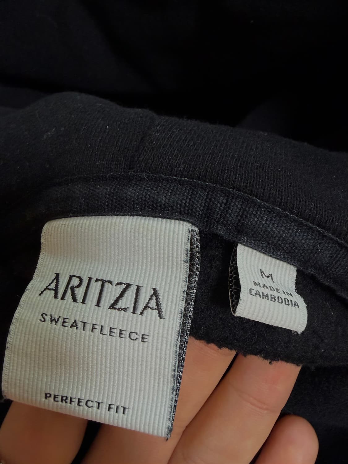 Aritzia sweatfleece Perfect hoodie 후드티 M 상품이미지3