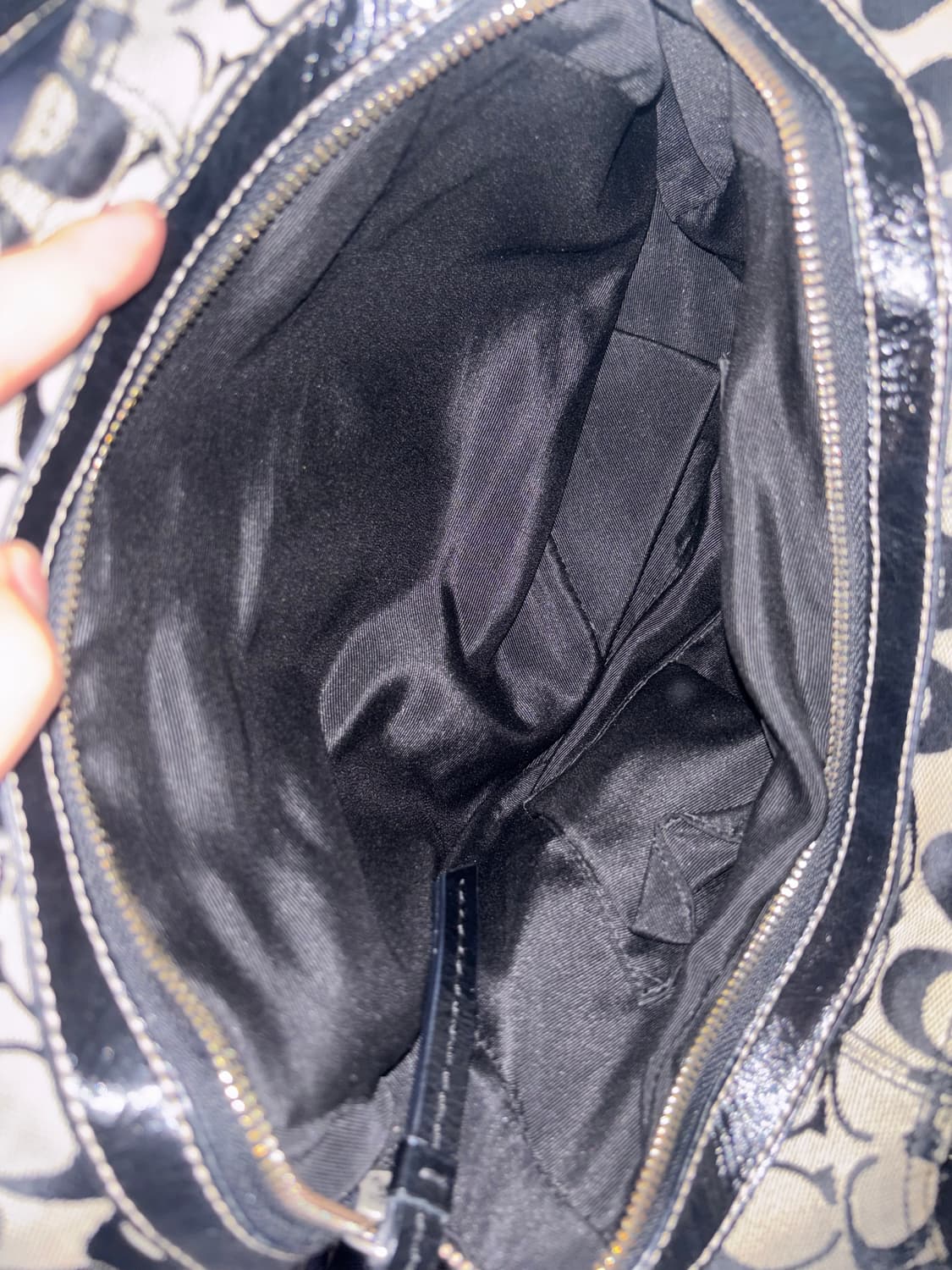 Coach vintage black shoulder bag 상품이미지4