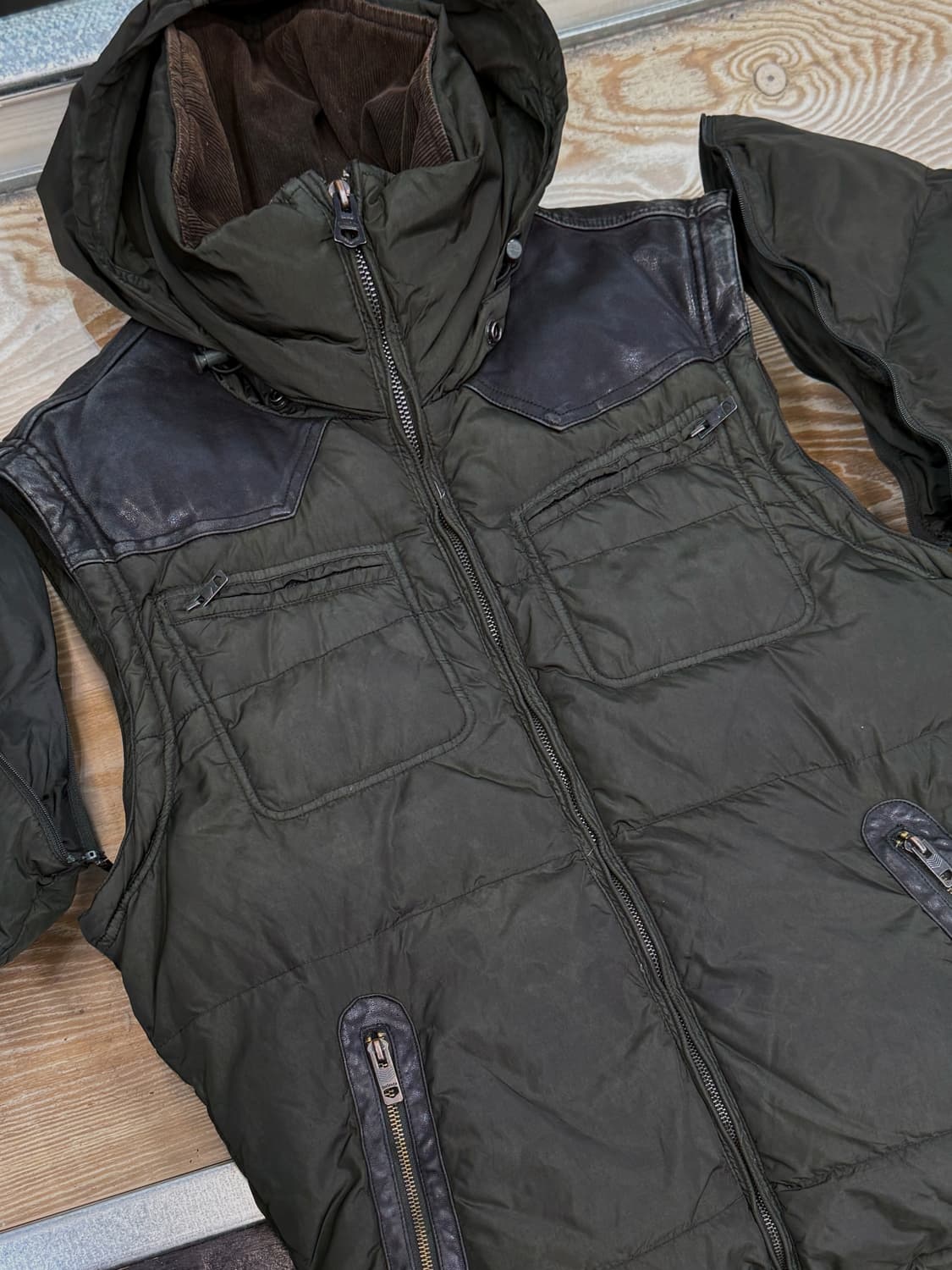 디젤 바이커 패디드 자켓 상품이미지4