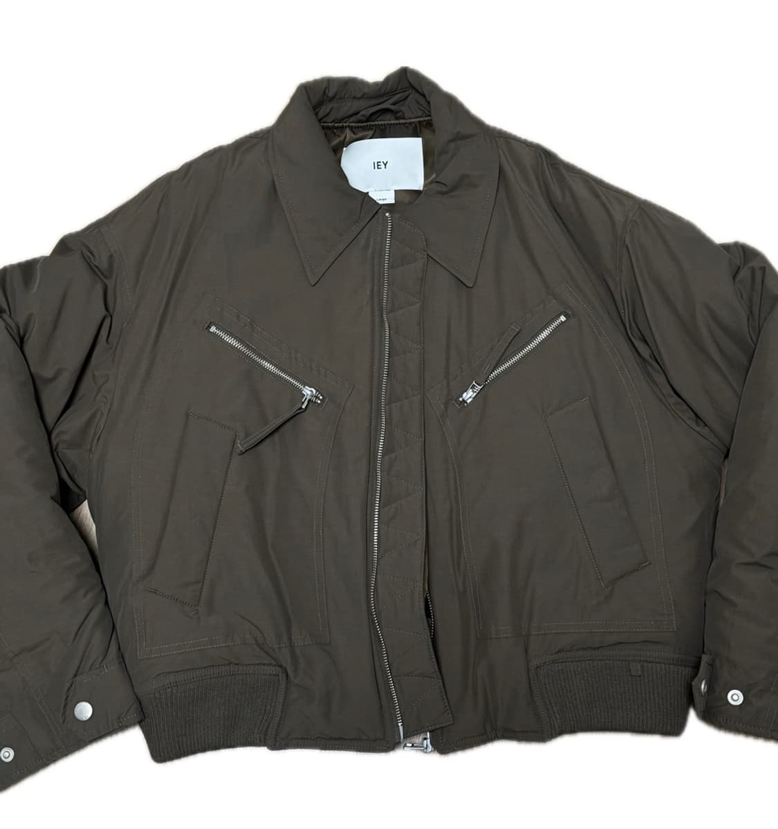 이에이 패널 패디드 점퍼 브라운 상품이미지2