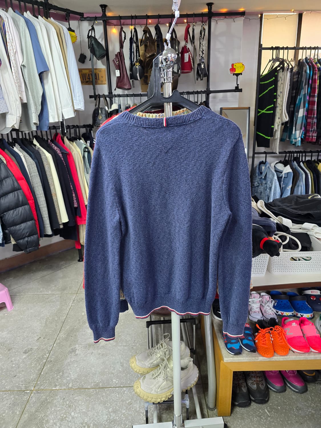 타미힐피거 네이비 니트 스웨터 (1263) 상품이미지2