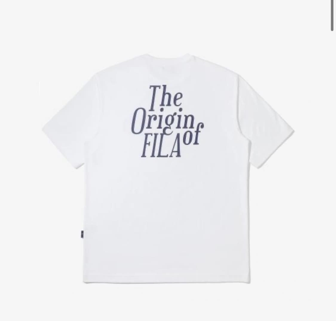 <거의 새것>[110] 휠라 반팔 화이트 상품이미지3