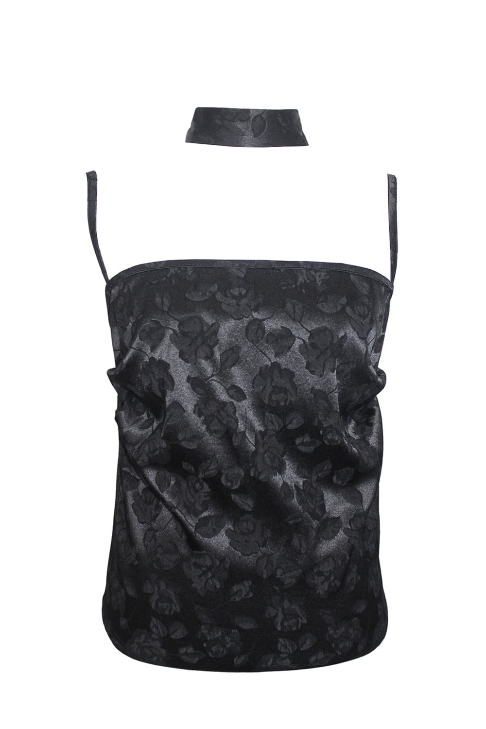 미애 로즈 새틴 세트 블랙 상품이미지2