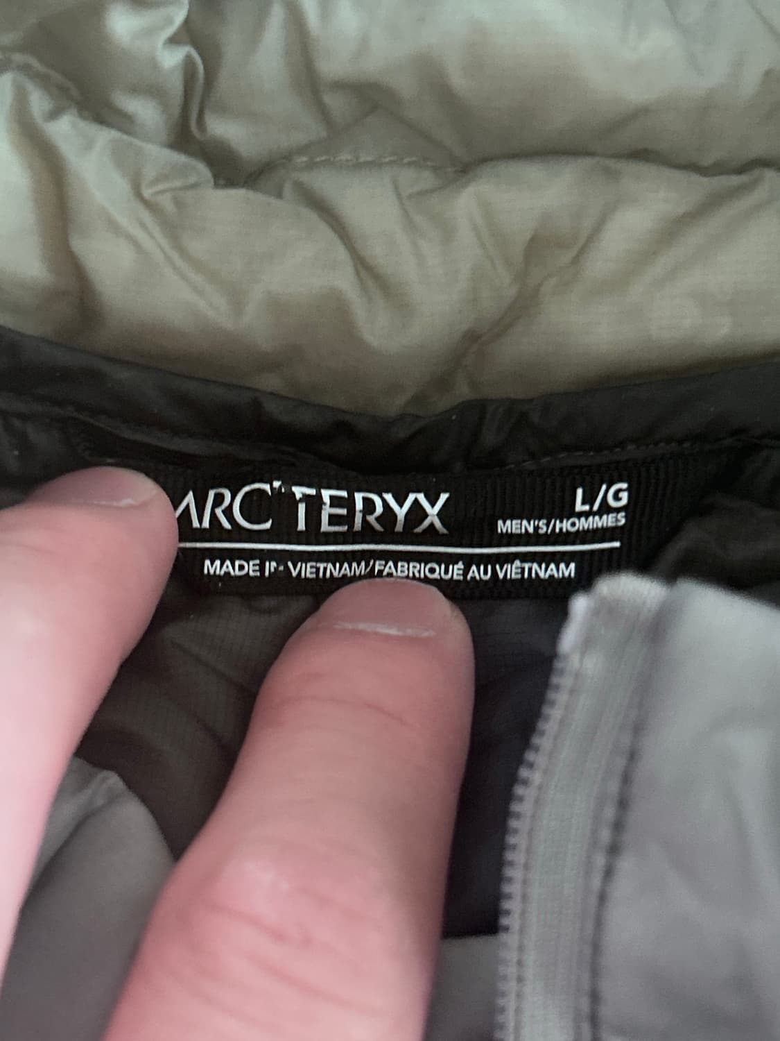 아크테릭스 세륨 논후디 자켓 해비타트 L 상품이미지3