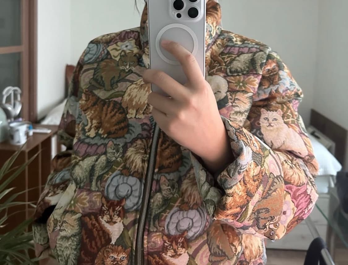 LYSM 자카드 패딩 상품이미지2