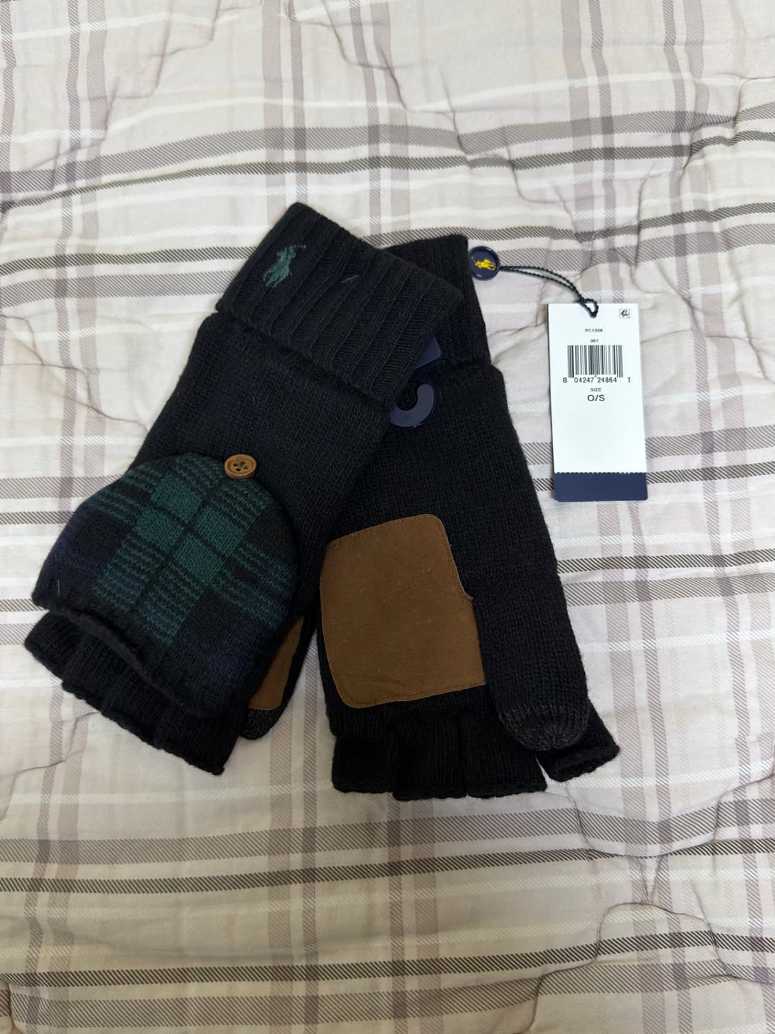 [OS] 폴로 랄프로렌 블랙워치 울 장갑 상품이미지3