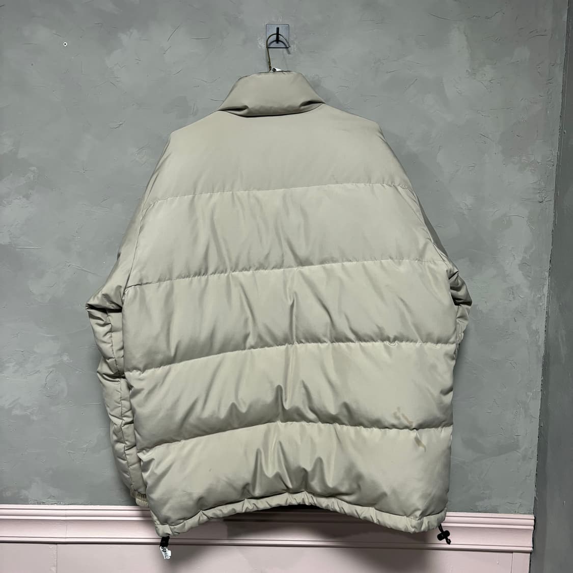 나이키 스우시 뉴챔프 구스다운 패딩 카키 베이지 상품이미지5