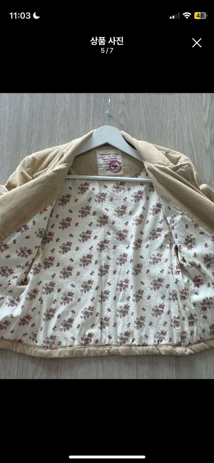 아베크롬비 코듀로이 자켓 상품이미지4