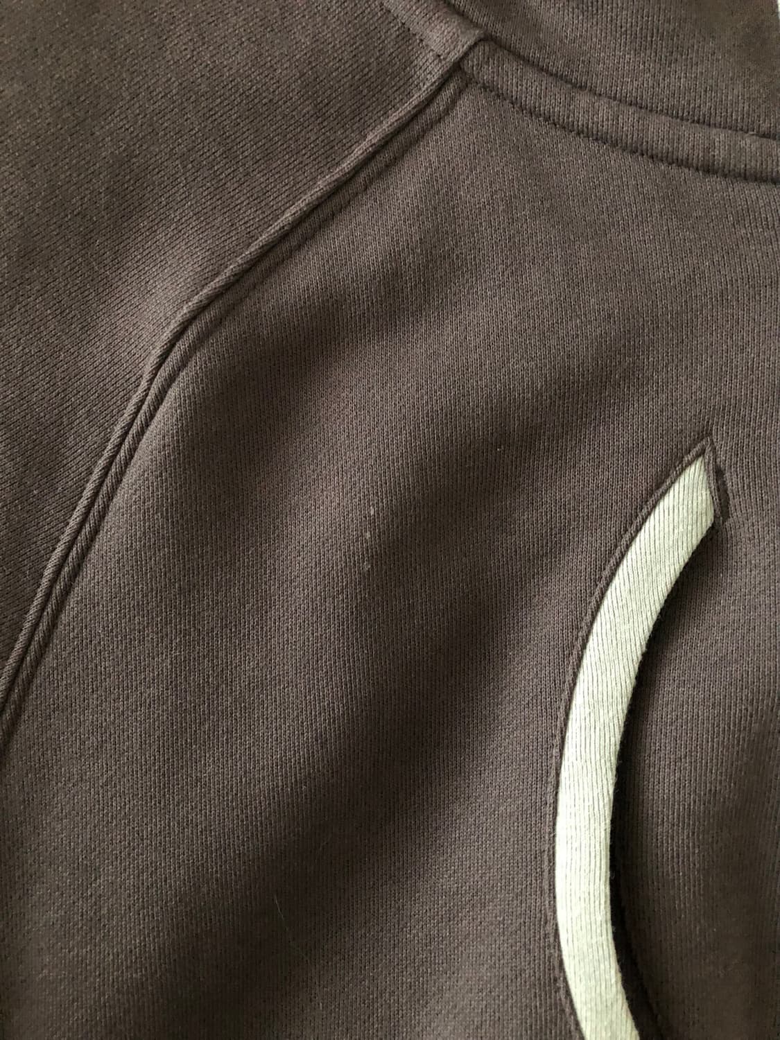 산산기어 24ss 후드집업 브라운 2사이즈 상품이미지3