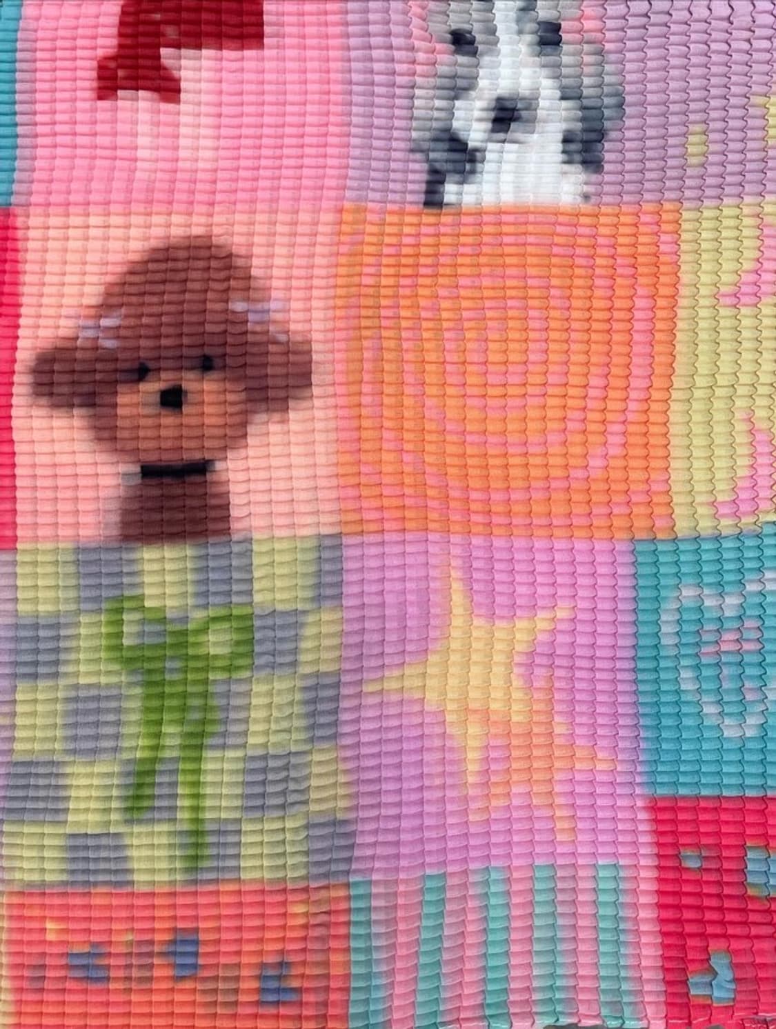 Kitsch half neck pleats top 상품이미지3