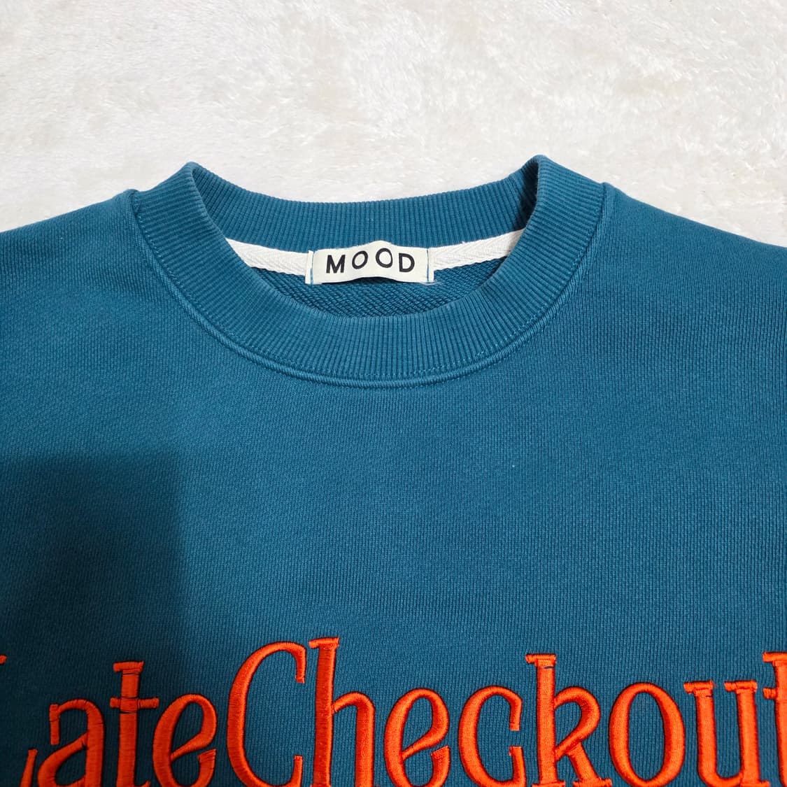 (F)MOOD 자수 맨투맨 상품이미지2