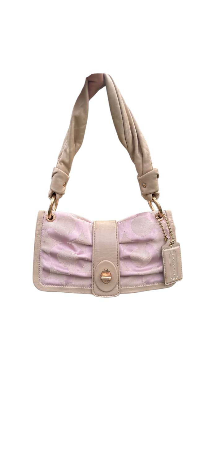 코치 파커 옵 아트 자카드 숄더백 코치빈티지 y2k 갸루 히메 상품이미지3