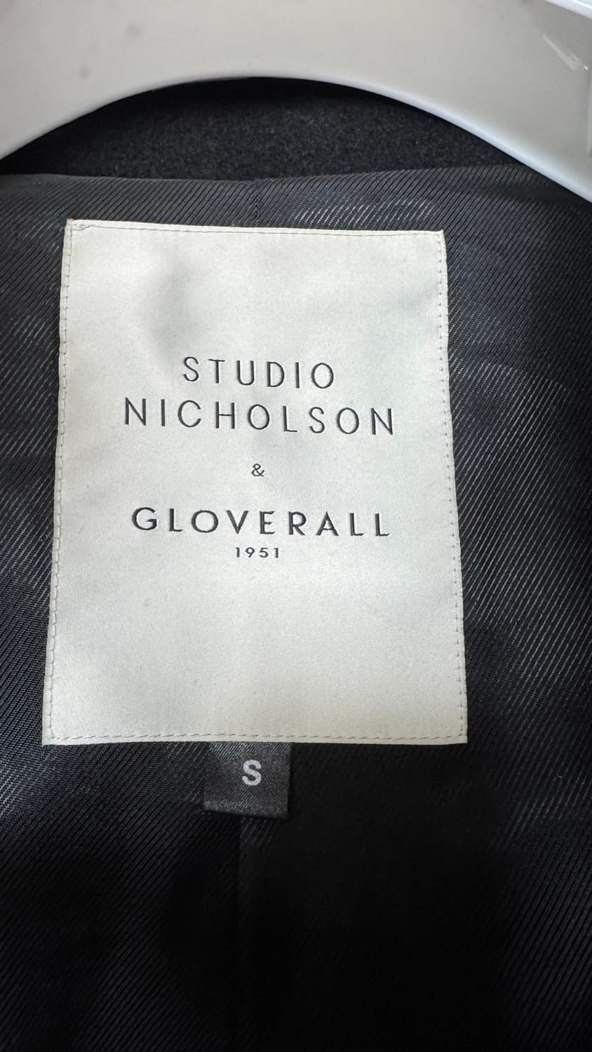 스튜디오 니콜슨 후드 코트 블랙  상품이미지3