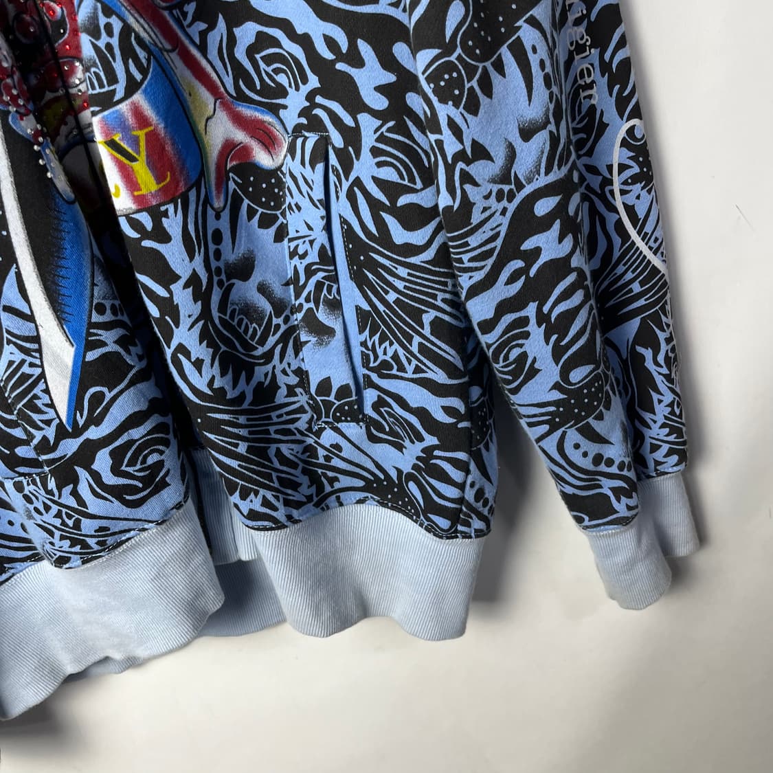 [Ed Hardy] 에드하디 오리엔탈 큐빅 후드집업 상품이미지5