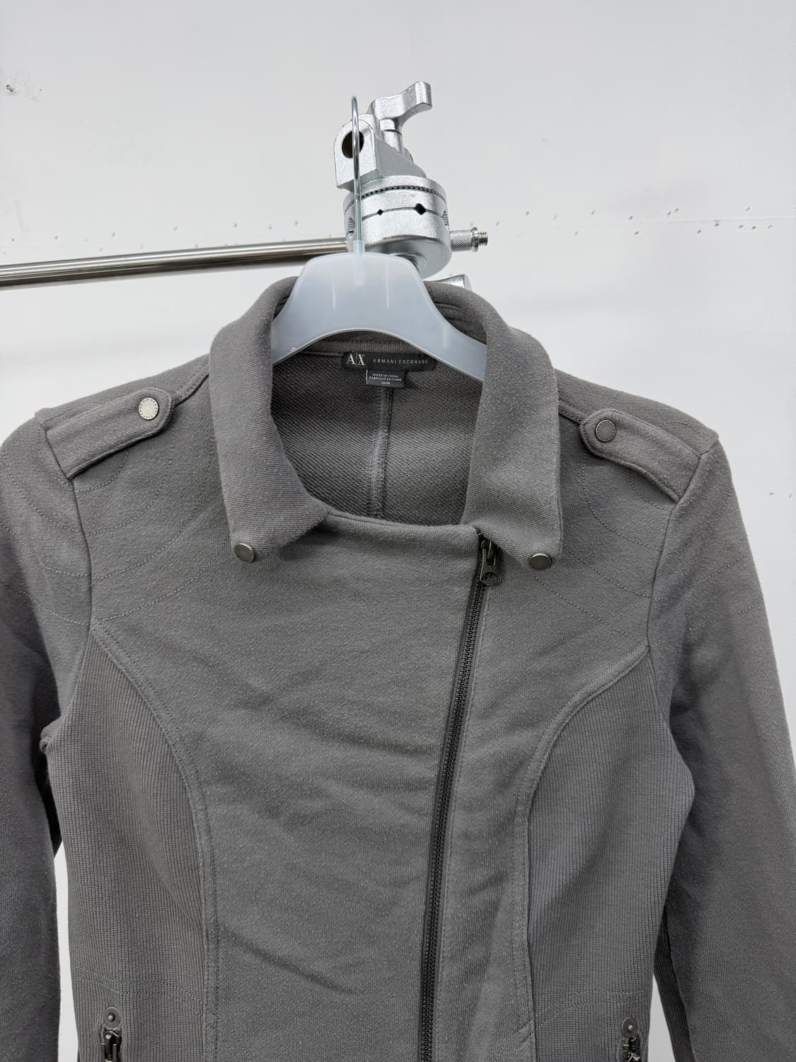 Armani Exchange Asymmetric Zip Rider JK 상품이미지8