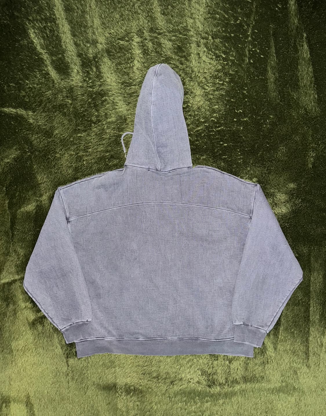 [XL] 감마 갤러리 울트라 헤비 피그먼트 다잉 후드 집업 인디고 블루 상품이미지8