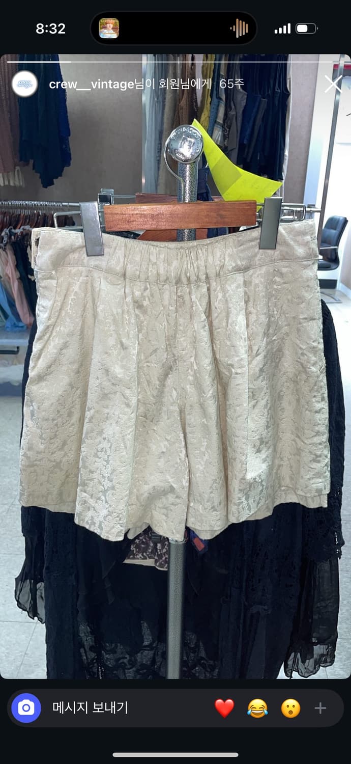 크루빈티지 페어리 모리걸 스커트 반바지 상품이미지2