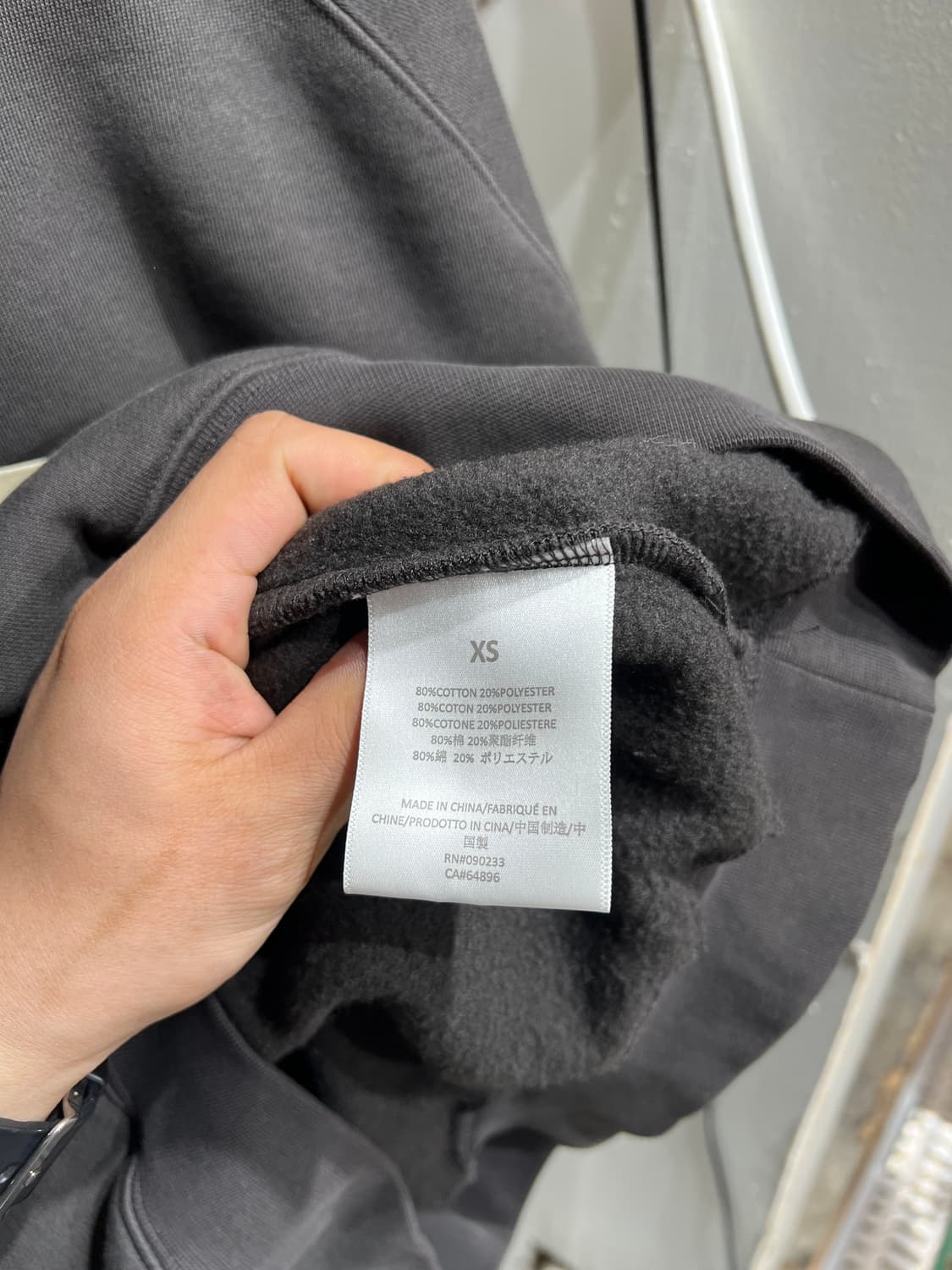 Fear of god Essentials 에센셜 1977 후드 티셔츠 상품이미지5