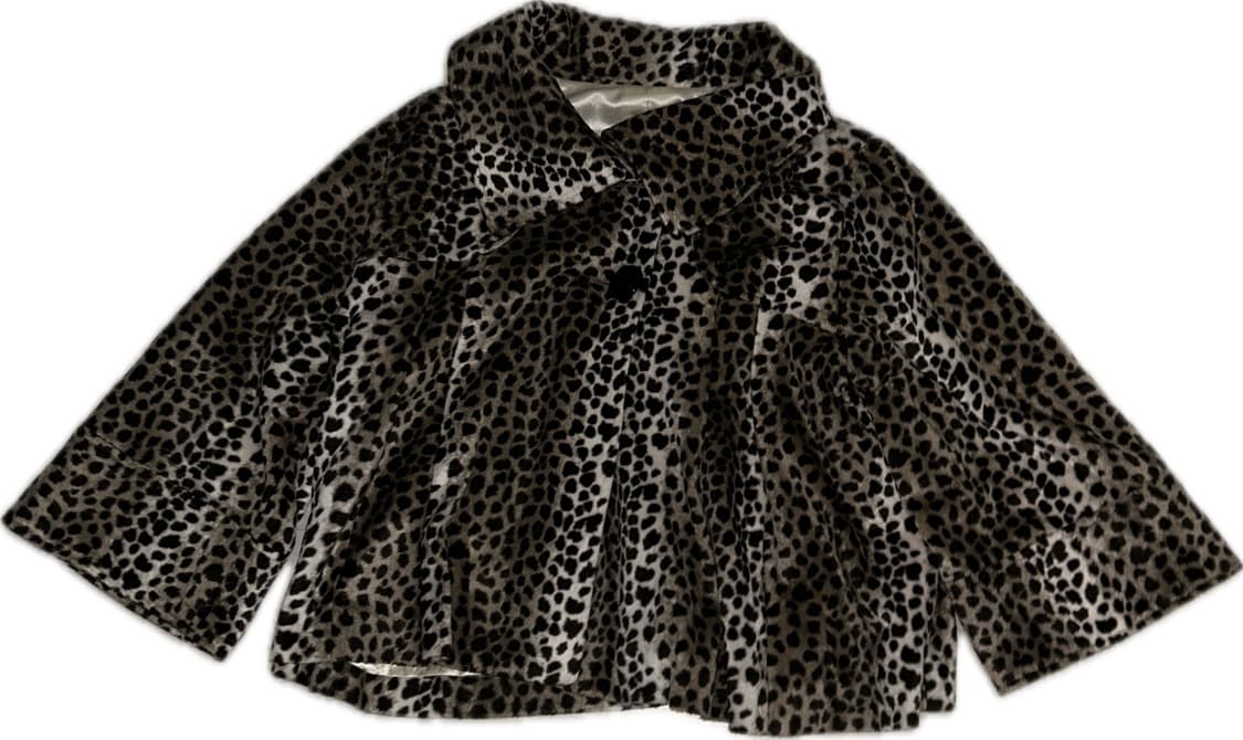 갸루 호피 자켓 상품이미지1