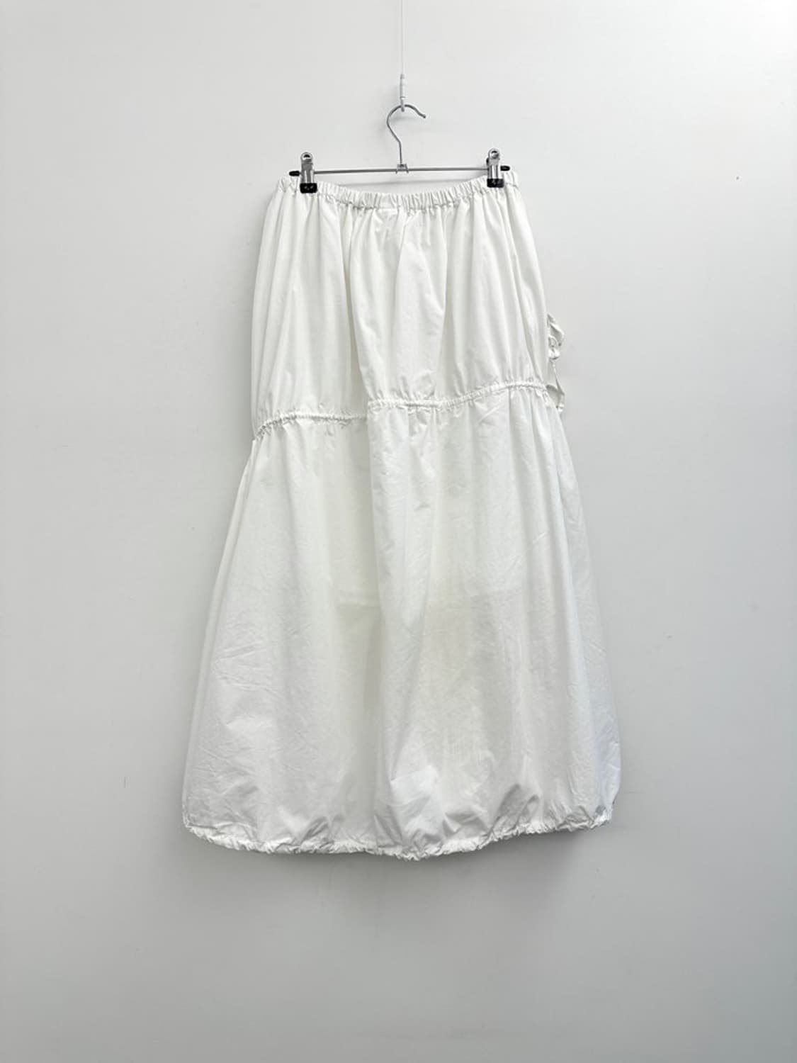 3 point shirring skirt / white 상품이미지7