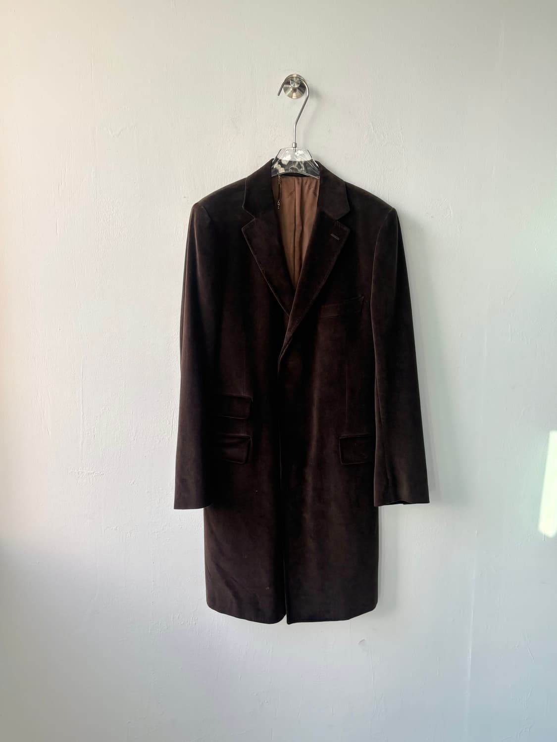 돌체앤가바나 벨벳 테일러드 코트 상품이미지1