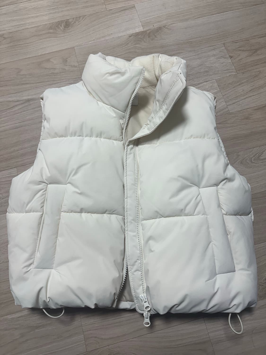 스파오 크롭 패쪼 아이보리 s 상품이미지2