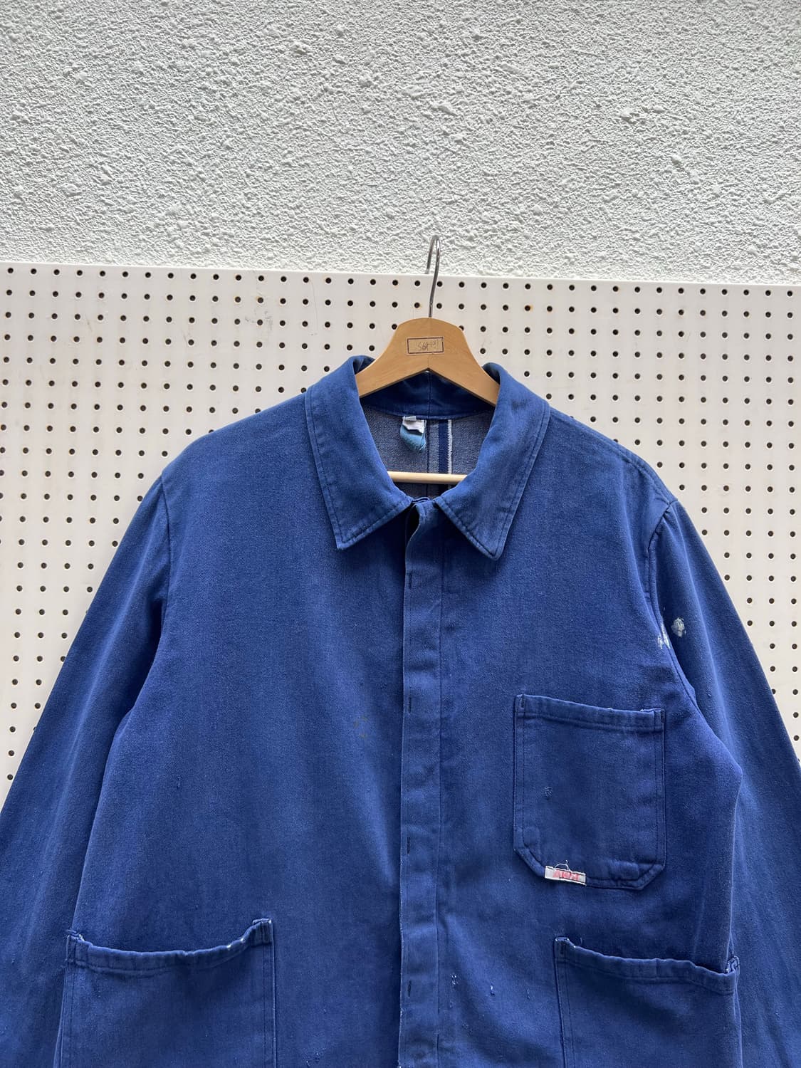 OLD VINTAGE AWK DENIM FRENCH 빈티지프렌치워크자켓 상품이미지4