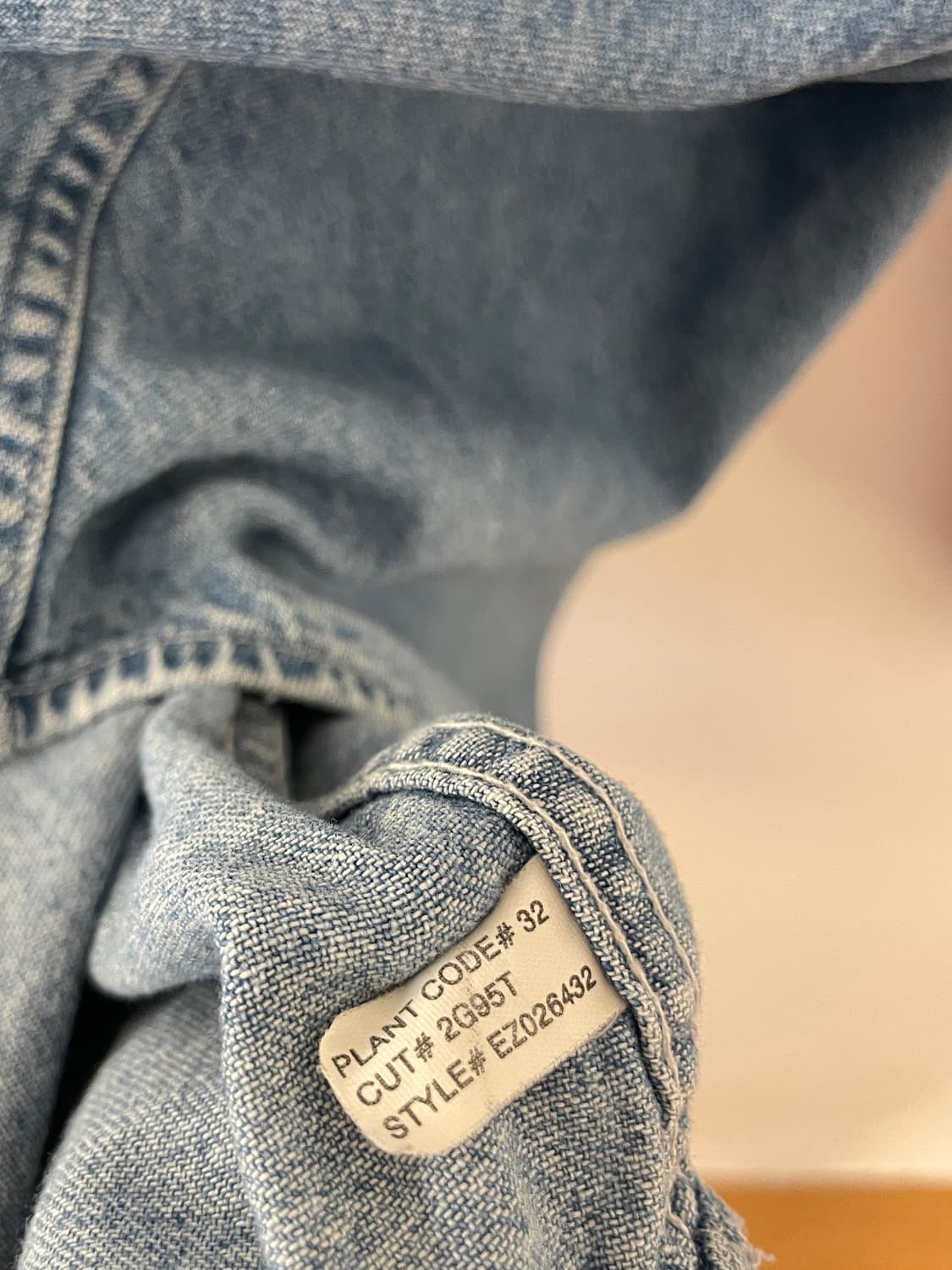 폴로 데님 셔츠  상품이미지5