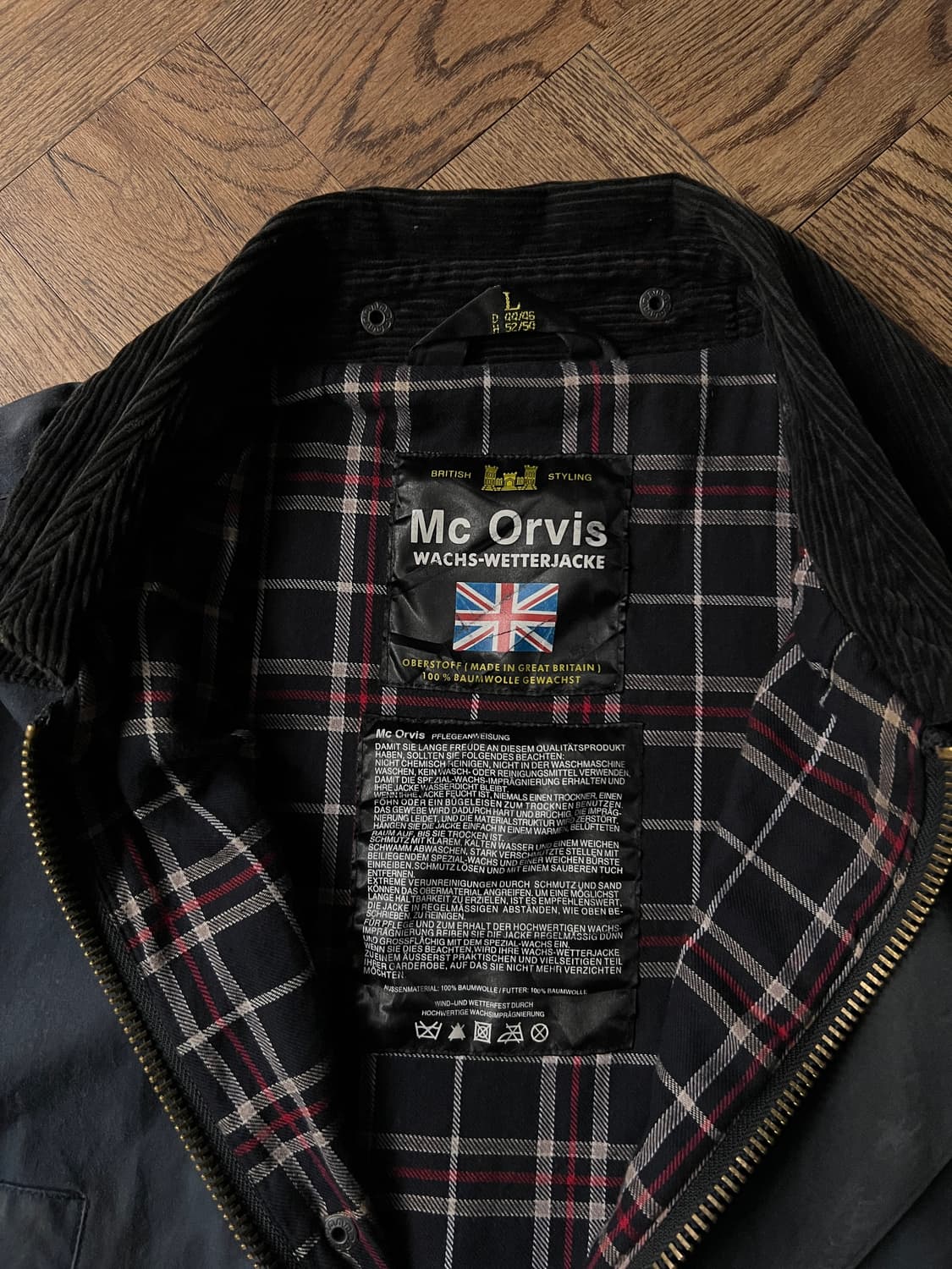 [L]Made in England 왁스드 헌팅자켓 상품이미지3