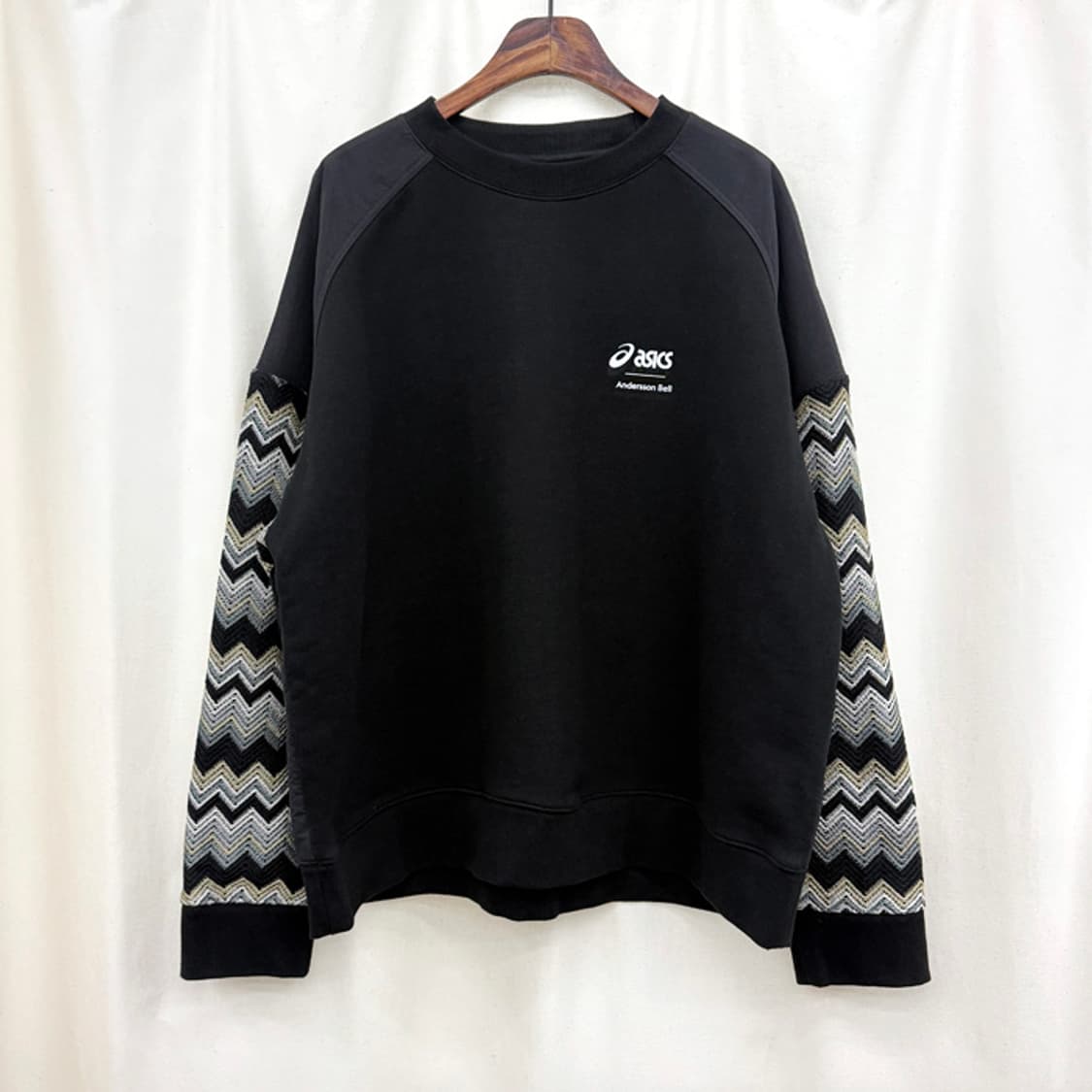 아식스 앤더슨벨 콘트라스트 스웻셔츠 상품이미지1