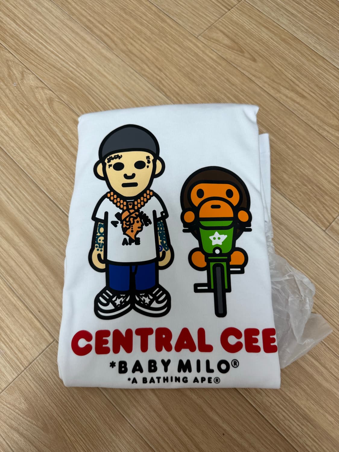 Bape x 센트럴시 티셔츠s 상품이미지1