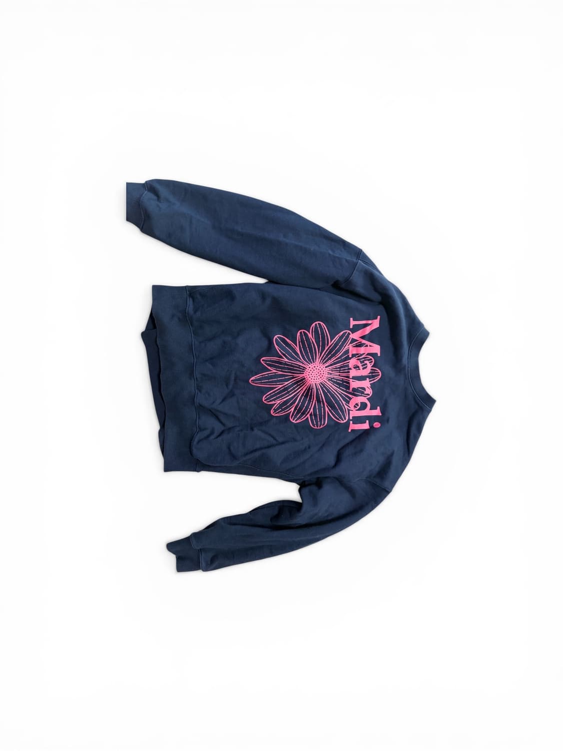 마르디 메크르디 네이비 맨투맨 상품이미지1