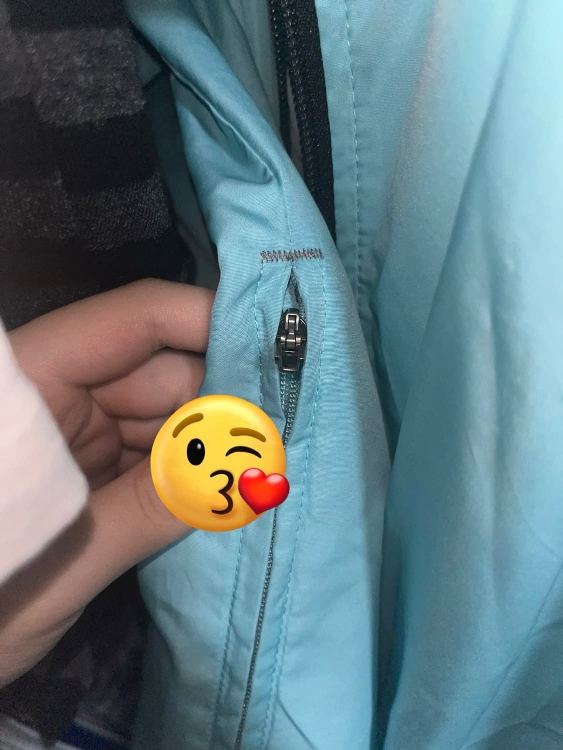 나이키 NIKE 스우시 바람막이 윈드 브레이커 스카이 상품이미지2