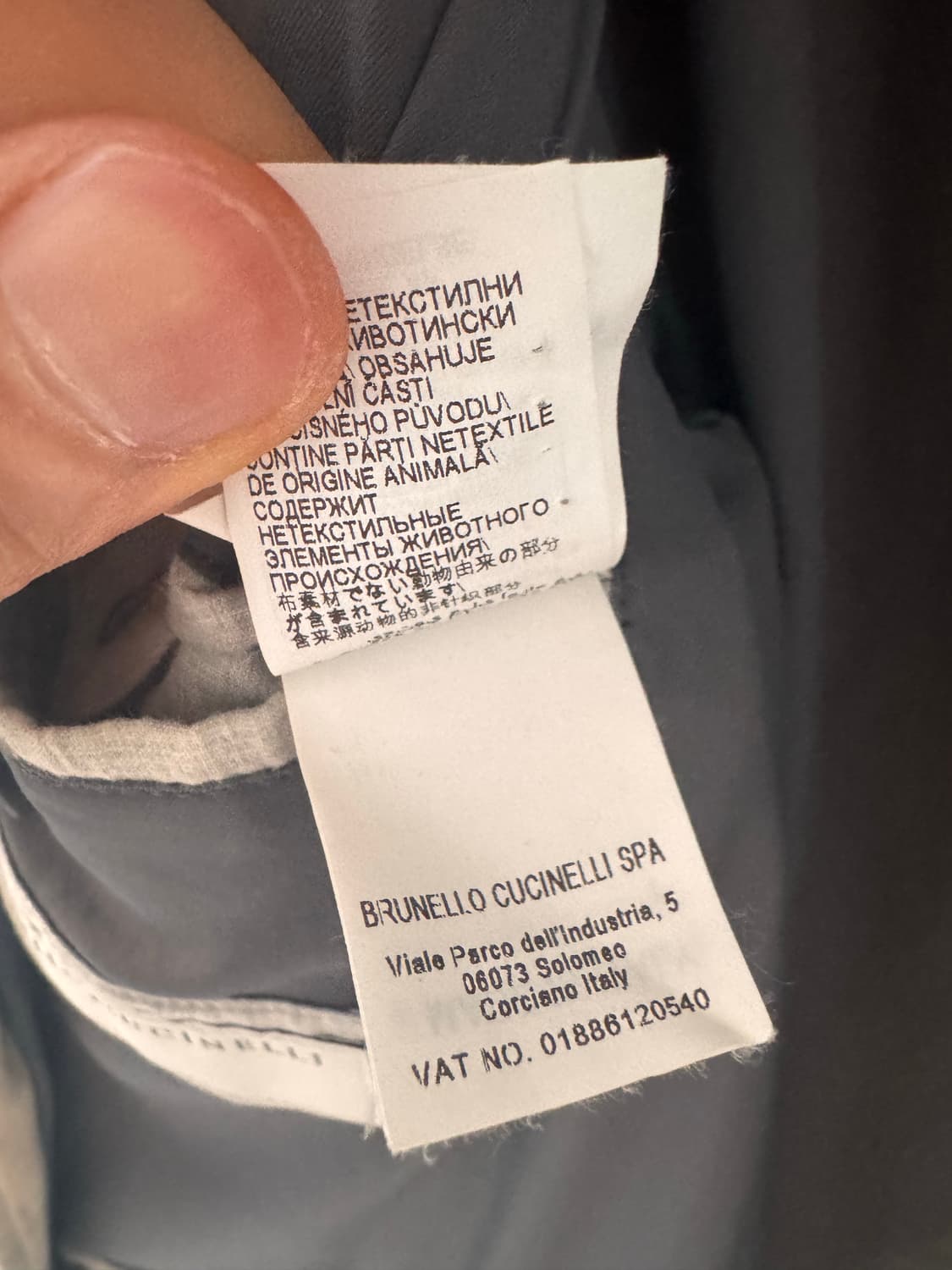 브루넬로 쿠치넬리 사파리 자켓 / 48 상품이미지7