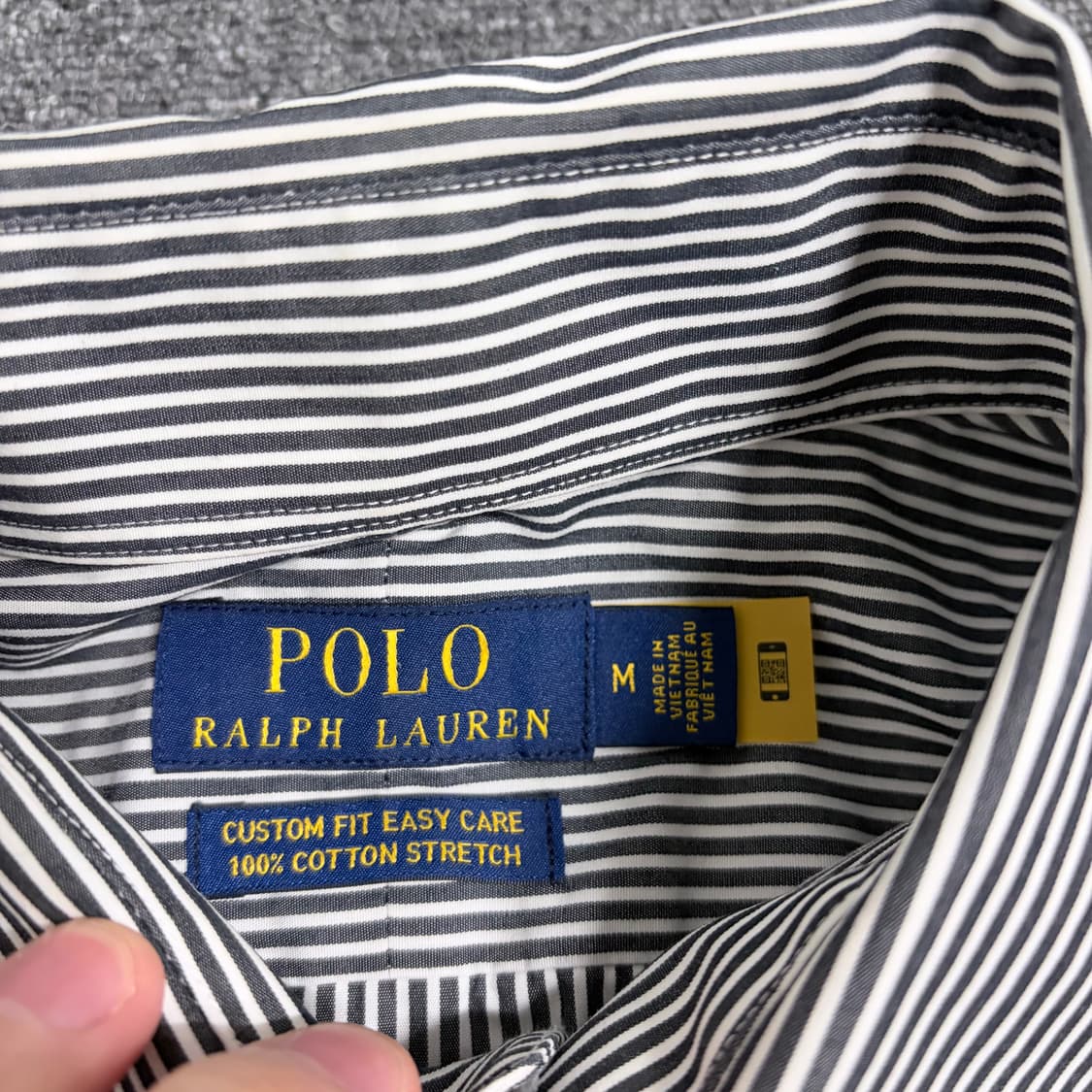 폴로 랄프로렌 커스텀핏 스트라이프 셔츠 상품이미지5