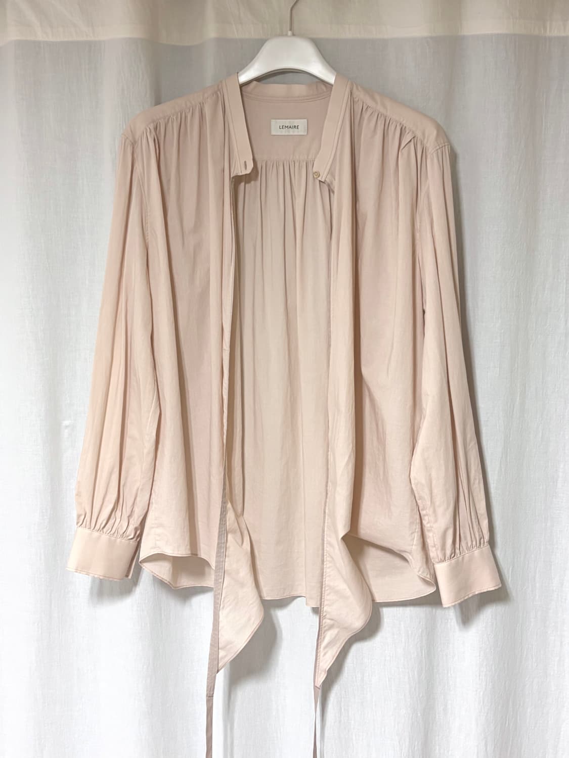 르메르 랩 블라우스 lemaire wrap blouse 36 상품이미지1