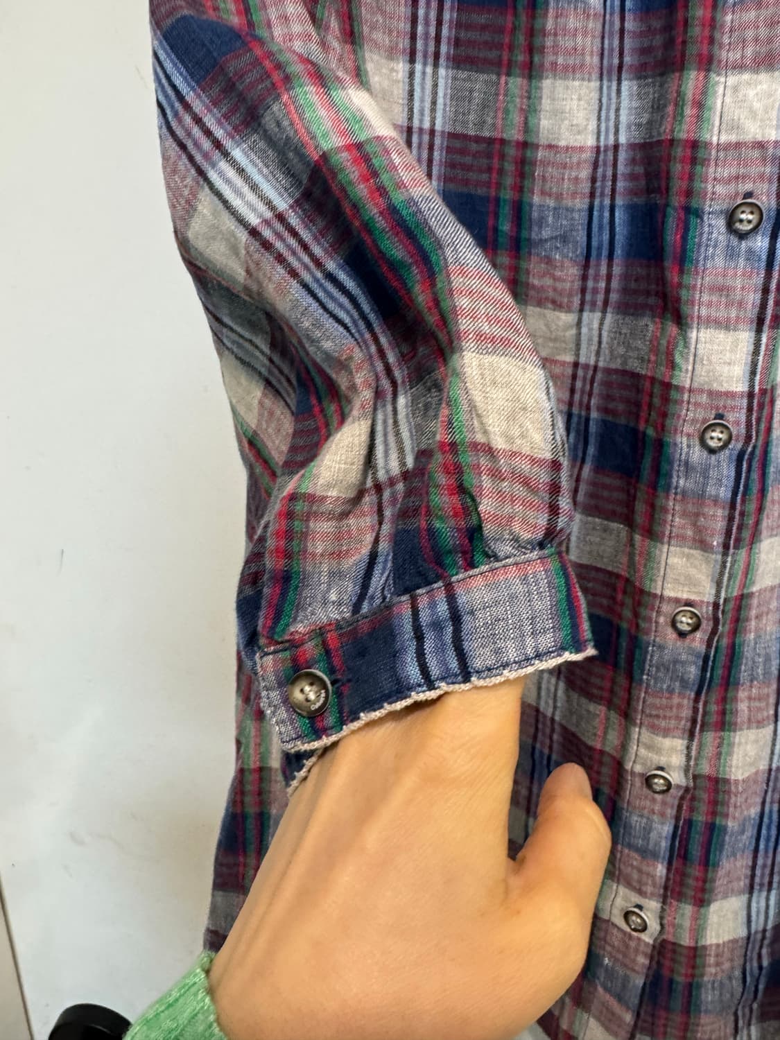 오스본 린넨 블라우스 상품이미지3