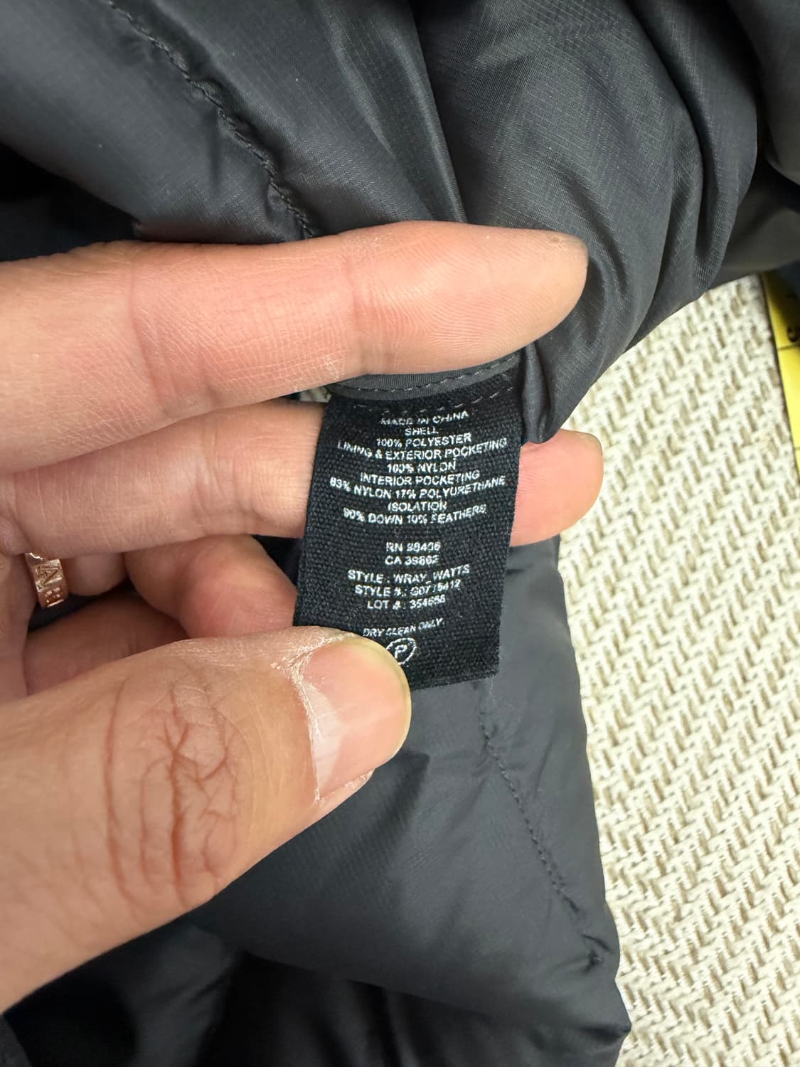 정품) 띠어리 남성 경량패딩 L 상품이미지8