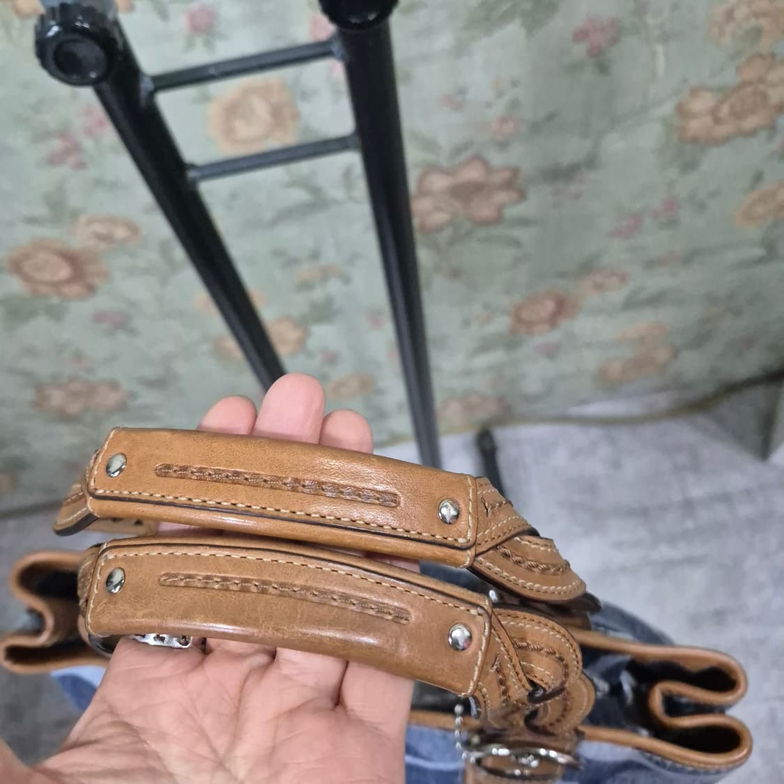 코치 2009년 y2k 초희귀템 시그니처 빈티지 데님 숄더백 상품이미지7