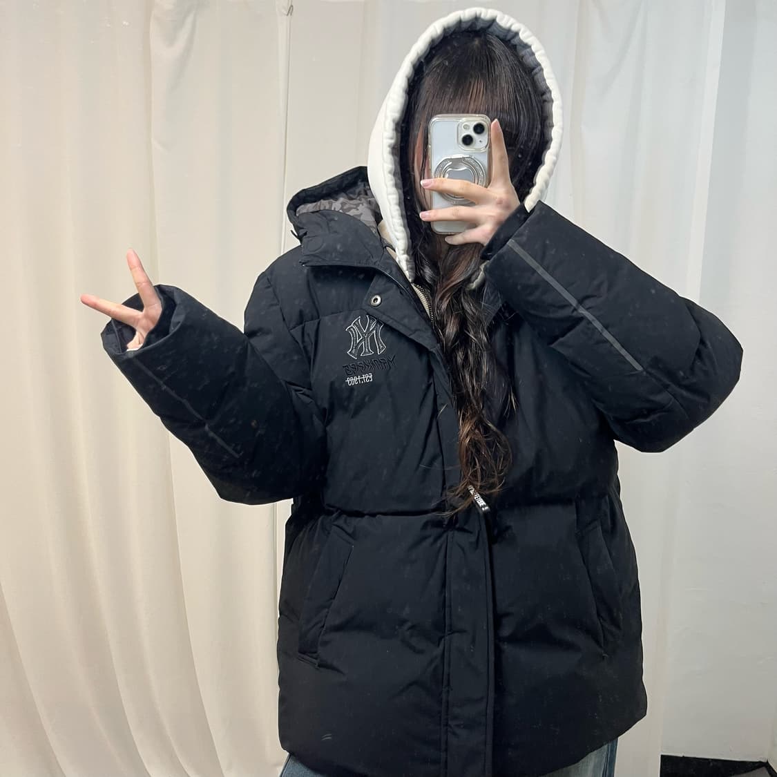 MLB Yankees Puffer Jacket 상품이미지2