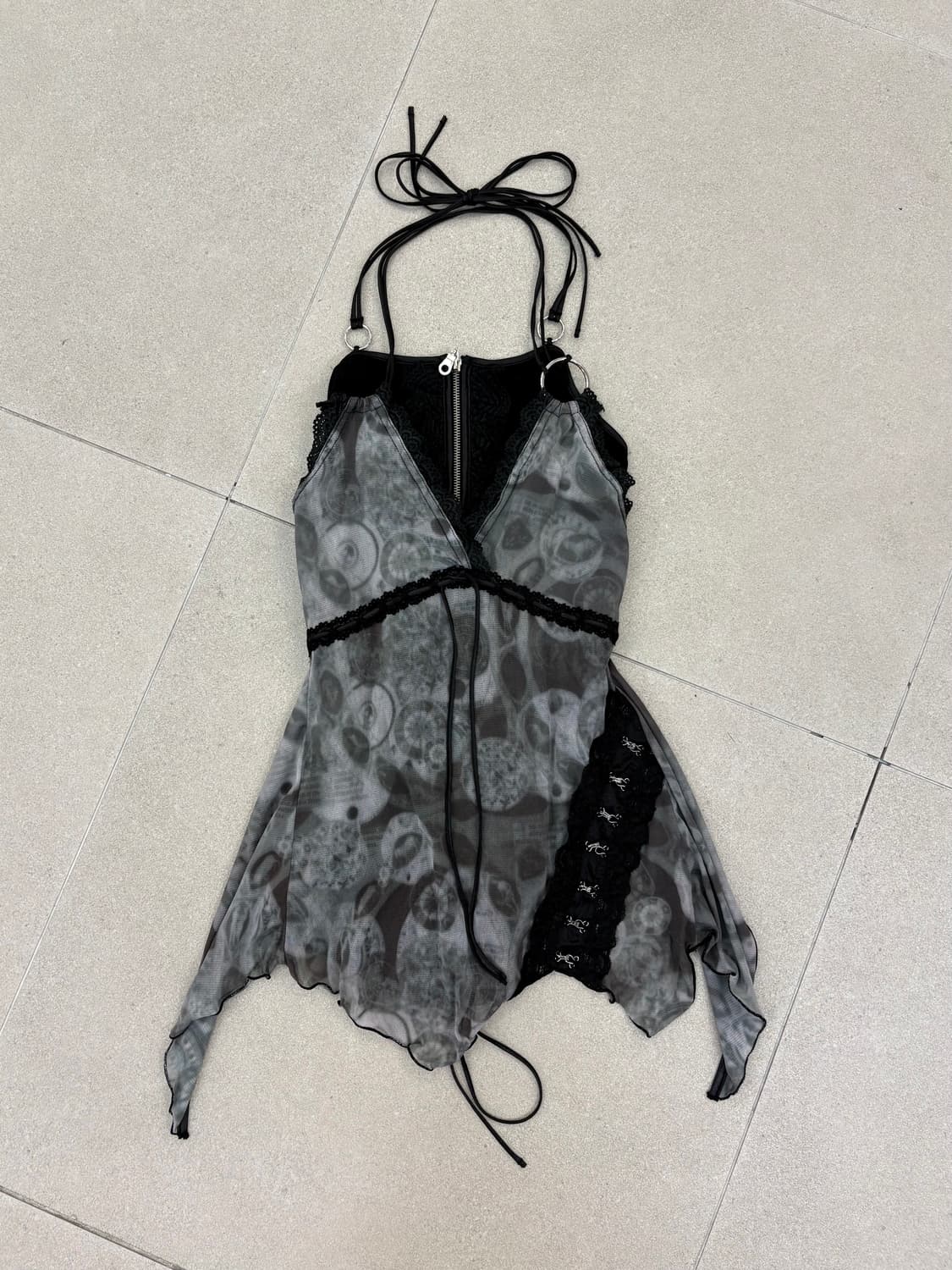 Ozz On 오리엔탈 홀터 탑 세트 상품이미지1